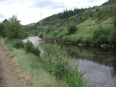 Downtown River Path.